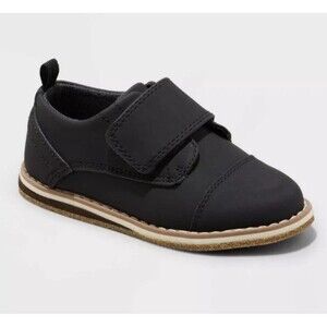 Cat & Jack Adonis Derby Shoes Toddler Boys Sz 7 Black